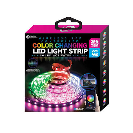 Color-Changing LED Light Strip