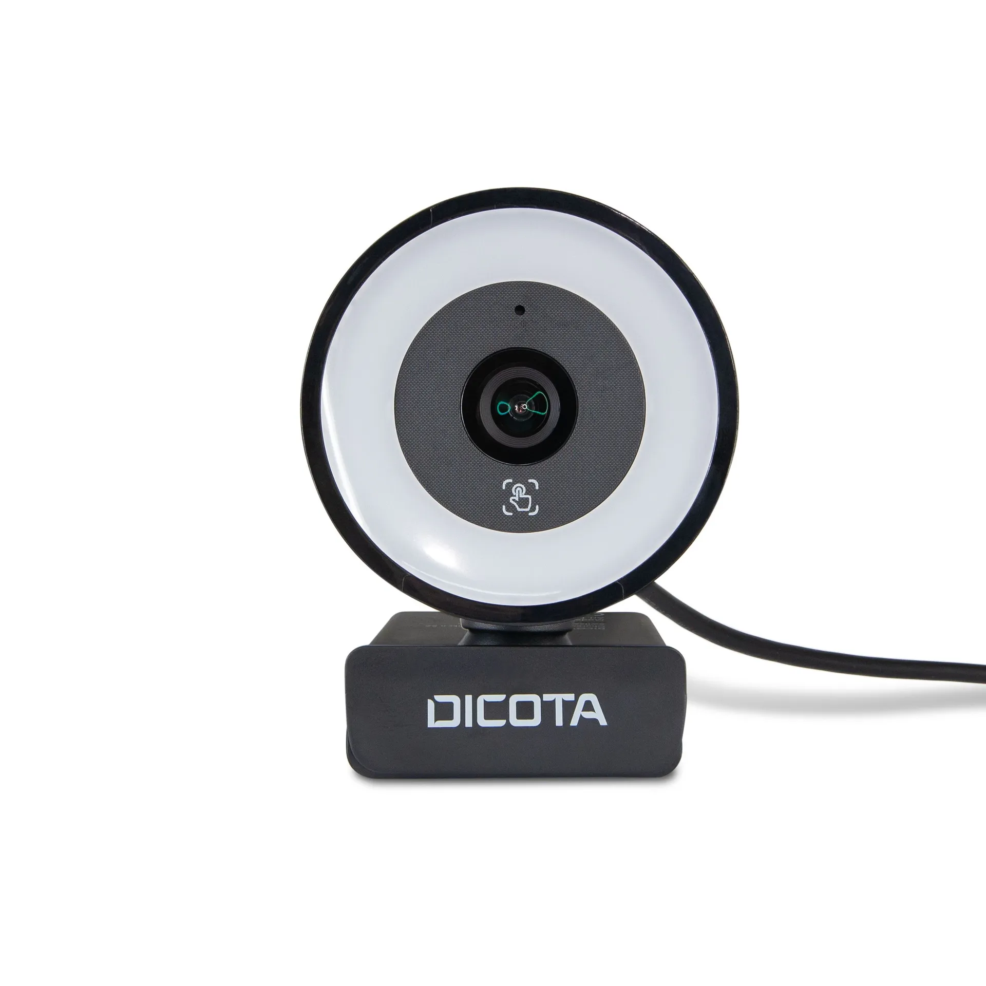 HD Webcam with Ring Light